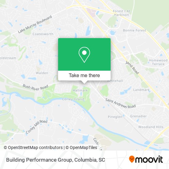 Building Performance Group map