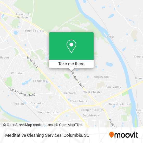 Mapa de Meditative Cleaning Services