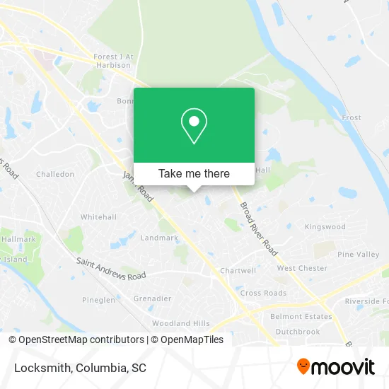 Locksmith map