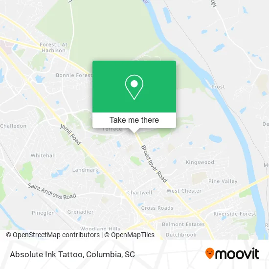 Absolute Ink Tattoo map