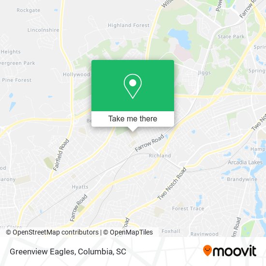 Mapa de Greenview Eagles