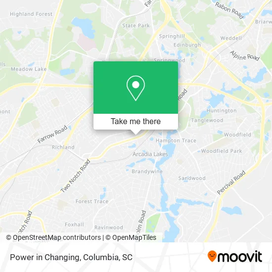 Power in Changing map