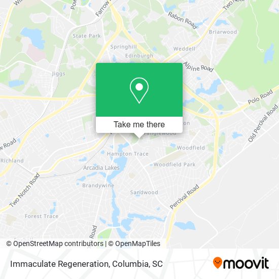 Immaculate Regeneration map
