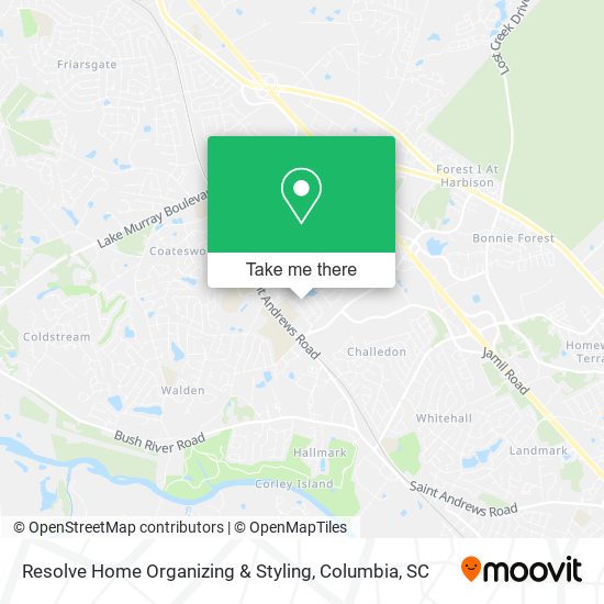 Resolve Home Organizing & Styling map