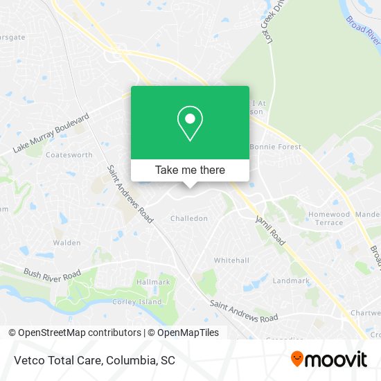 Vetco Total Care map