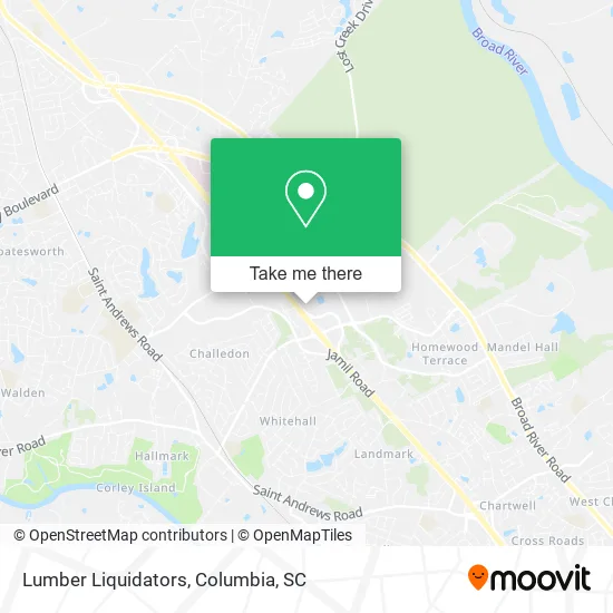 Lumber Liquidators map