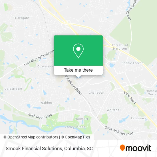 Smoak Financial Solutions map