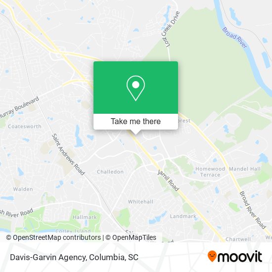 Davis-Garvin Agency map