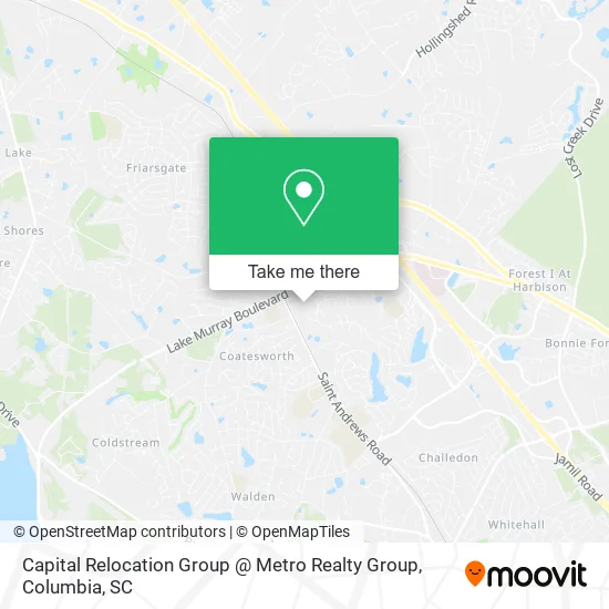 Capital Relocation Group @ Metro Realty Group map