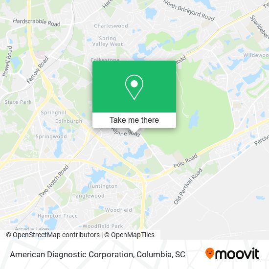 Mapa de American Diagnostic Corporation