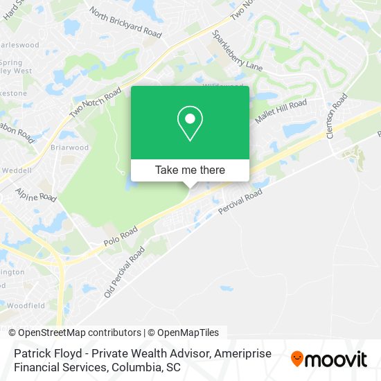 Patrick Floyd - Private Wealth Advisor, Ameriprise Financial Services map