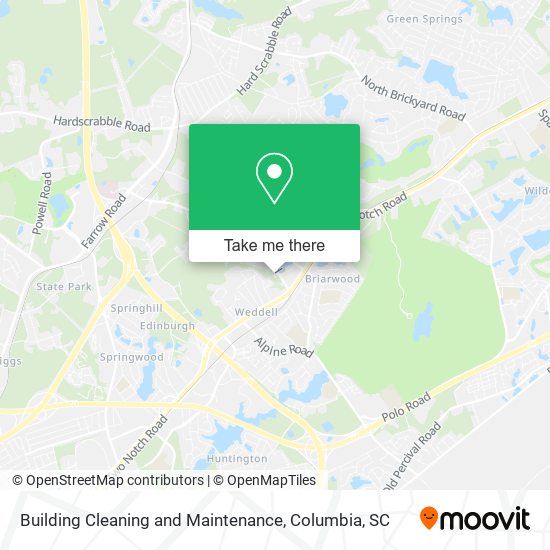 Building Cleaning and Maintenance map