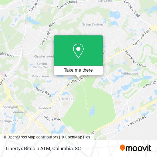 Libertyx Bitcoin ATM map