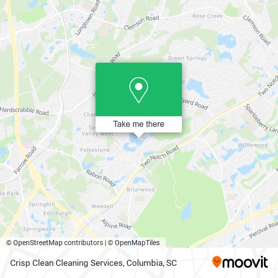 Crisp Clean Cleaning Services map