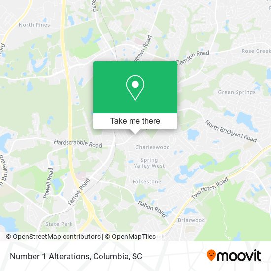 Mapa de Number 1 Alterations