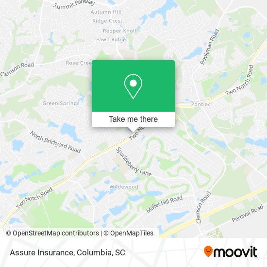 Assure Insurance map