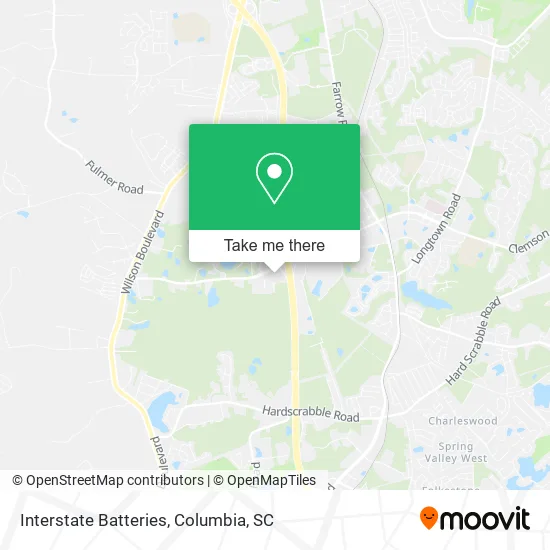 Interstate Batteries map