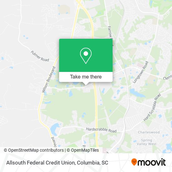 Allsouth Federal Credit Union map