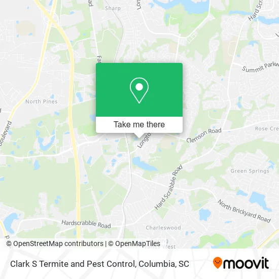 Clark S Termite and Pest Control map