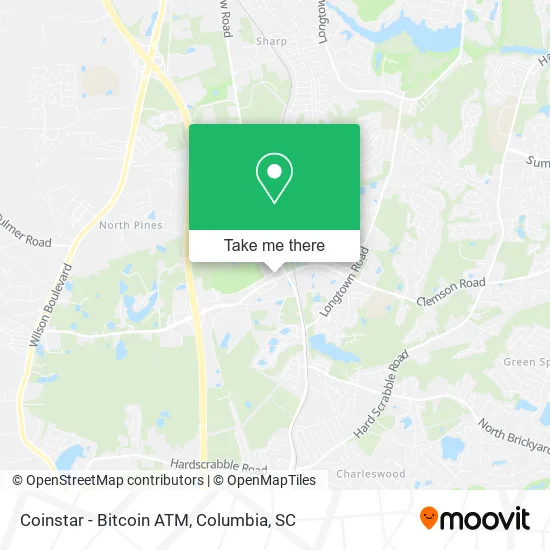 Coinstar - Bitcoin ATM map