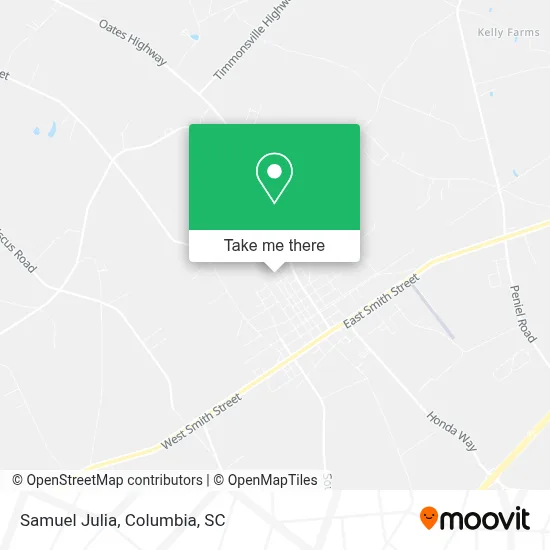 Samuel Julia map