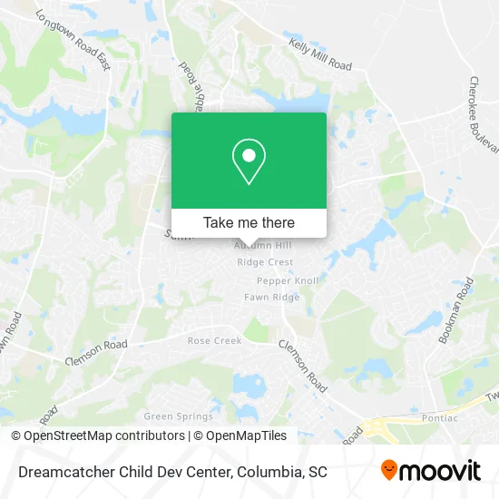 Mapa de Dreamcatcher Child Dev Center