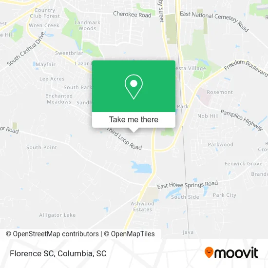 Florence SC map