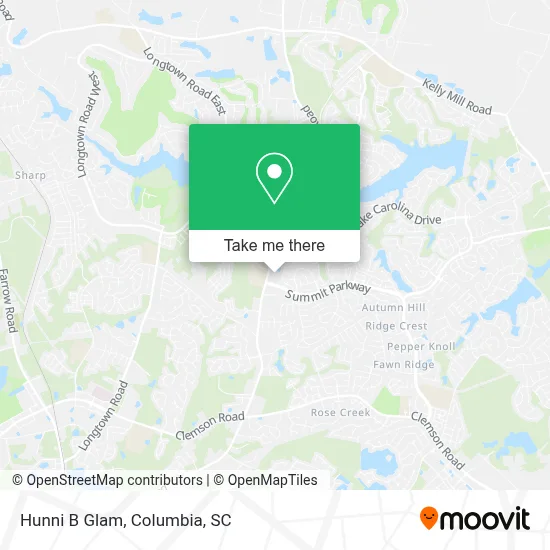 Hunni B Glam map