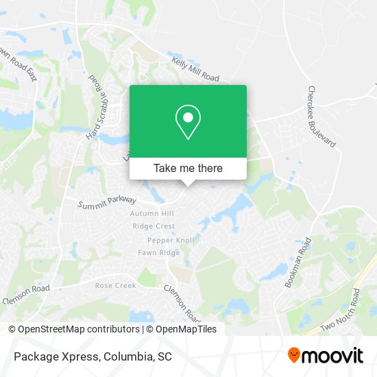 Package Xpress map