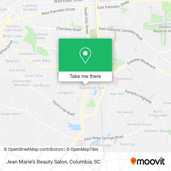 Jean Marie's Beauty Salon map