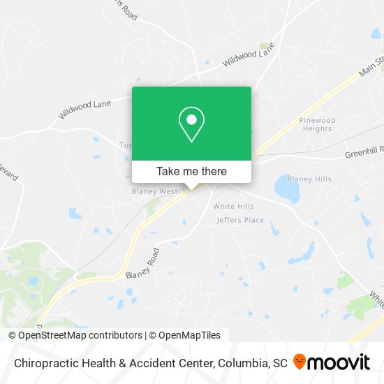 Mapa de Chiropractic Health & Accident Center