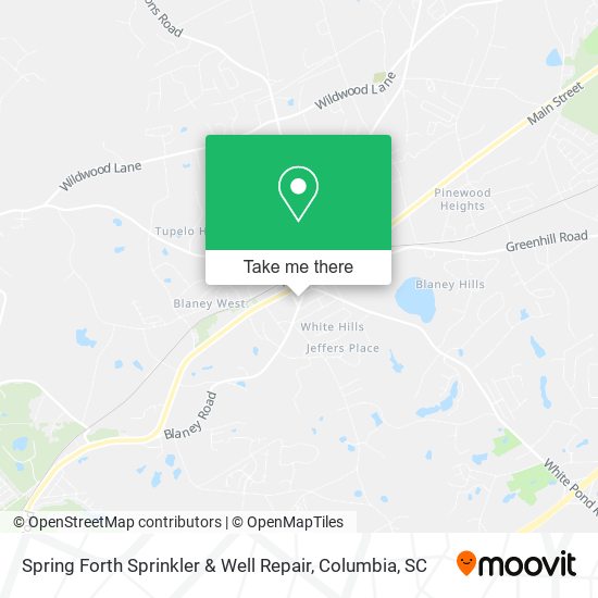 Spring Forth Sprinkler & Well Repair map
