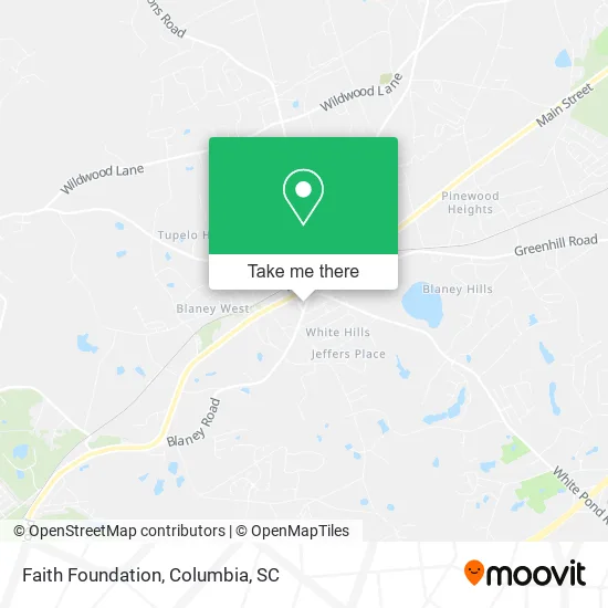 Faith Foundation map