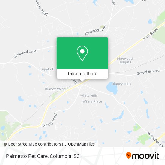 Palmetto Pet Care map