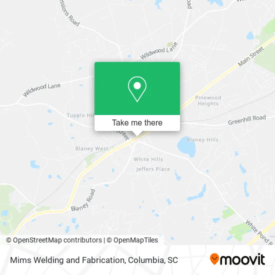 Mims Welding and Fabrication map