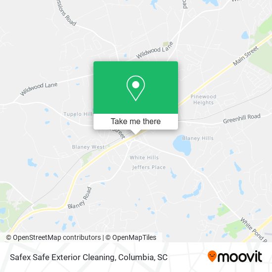 Mapa de Safex Safe Exterior Cleaning