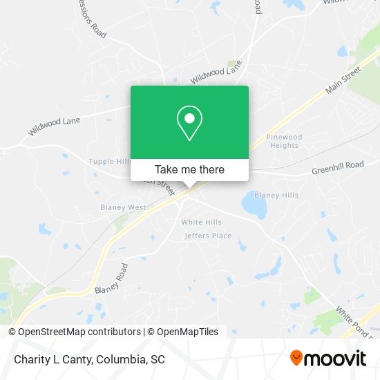 Mapa de Charity L Canty