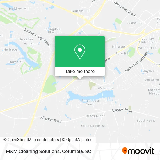 M&M Cleaning Solutions map