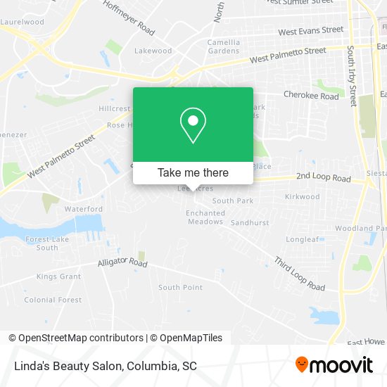 Linda's Beauty Salon map