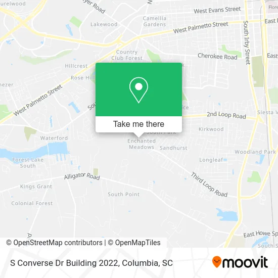 S Converse Dr Building 2022 map