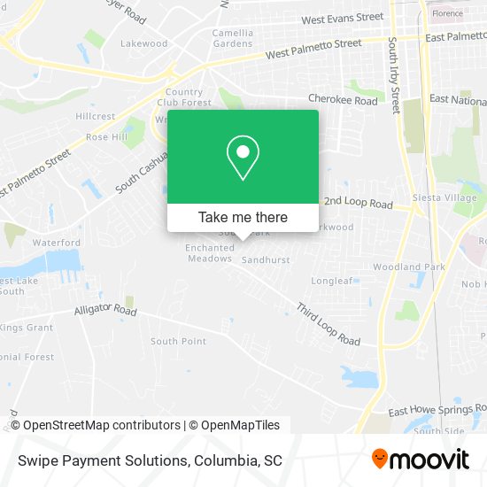 Mapa de Swipe Payment Solutions