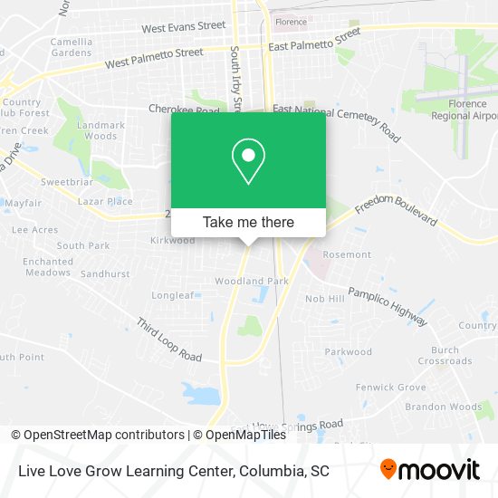 Live Love Grow Learning Center map