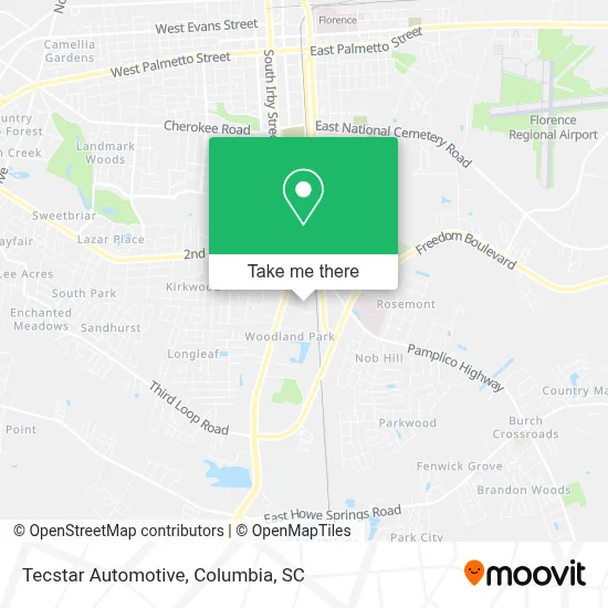 Tecstar Automotive map