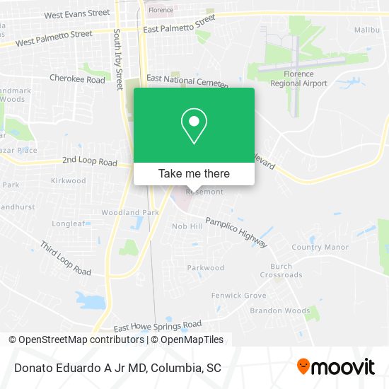 Donato Eduardo A Jr MD map