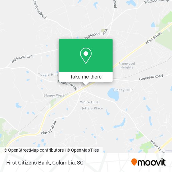 First Citizens Bank map
