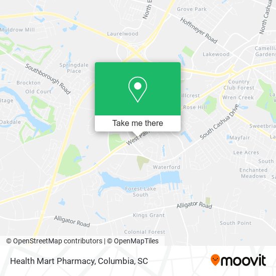 Health Mart Pharmacy map