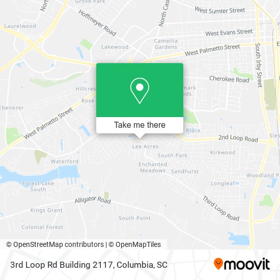 3rd Loop Rd Building 2117 map