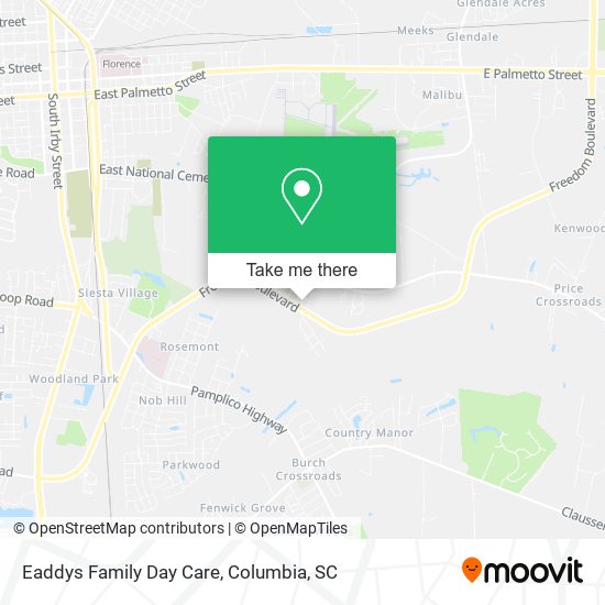 Mapa de Eaddys Family Day Care