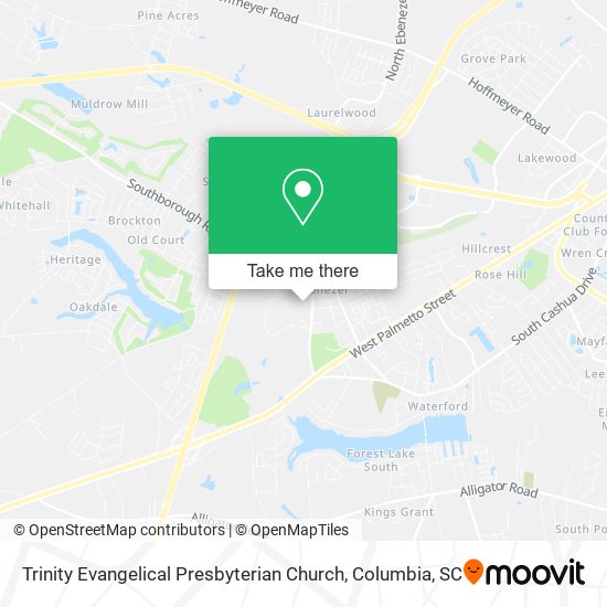 Mapa de Trinity Evangelical Presbyterian Church