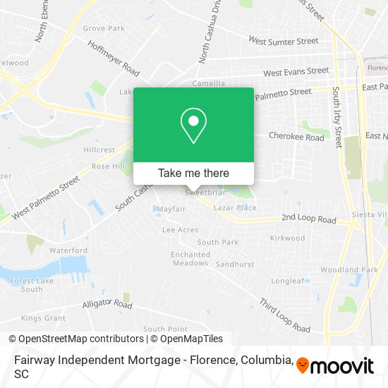 Fairway Independent Mortgage - Florence map